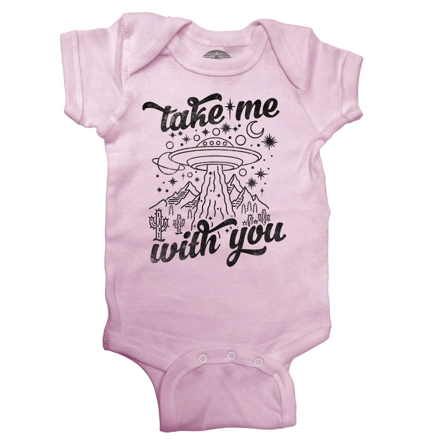 Take Me With You Alien UFO Shirt Infant Bodysuit - Unisex Fit