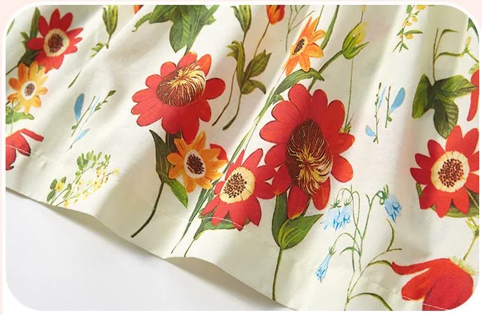Toddler/Kid Girl's Sleeveless Floral Fashion Design Dress