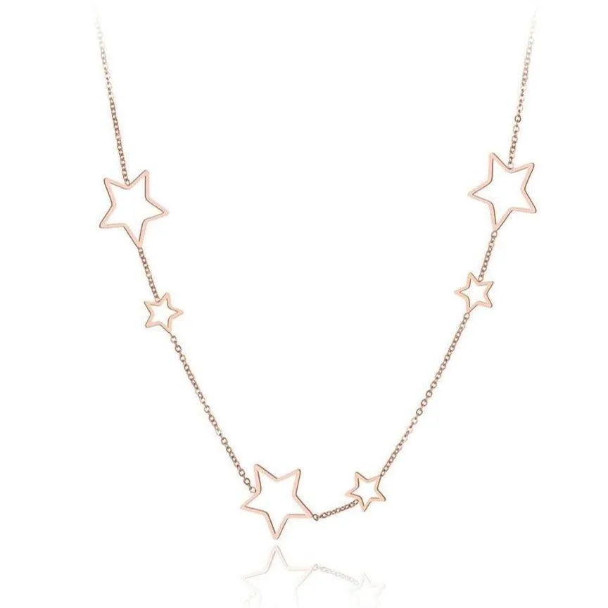 Twinkling Stars Fashion Necklace