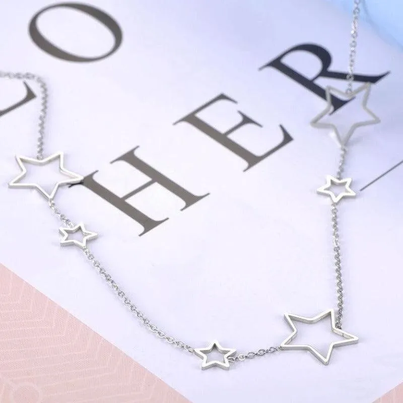 Twinkling Stars Fashion Necklace