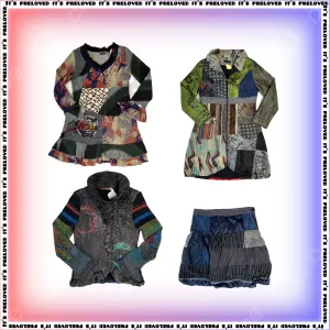 Unique Art And Patchwork Fashion (SS-686)