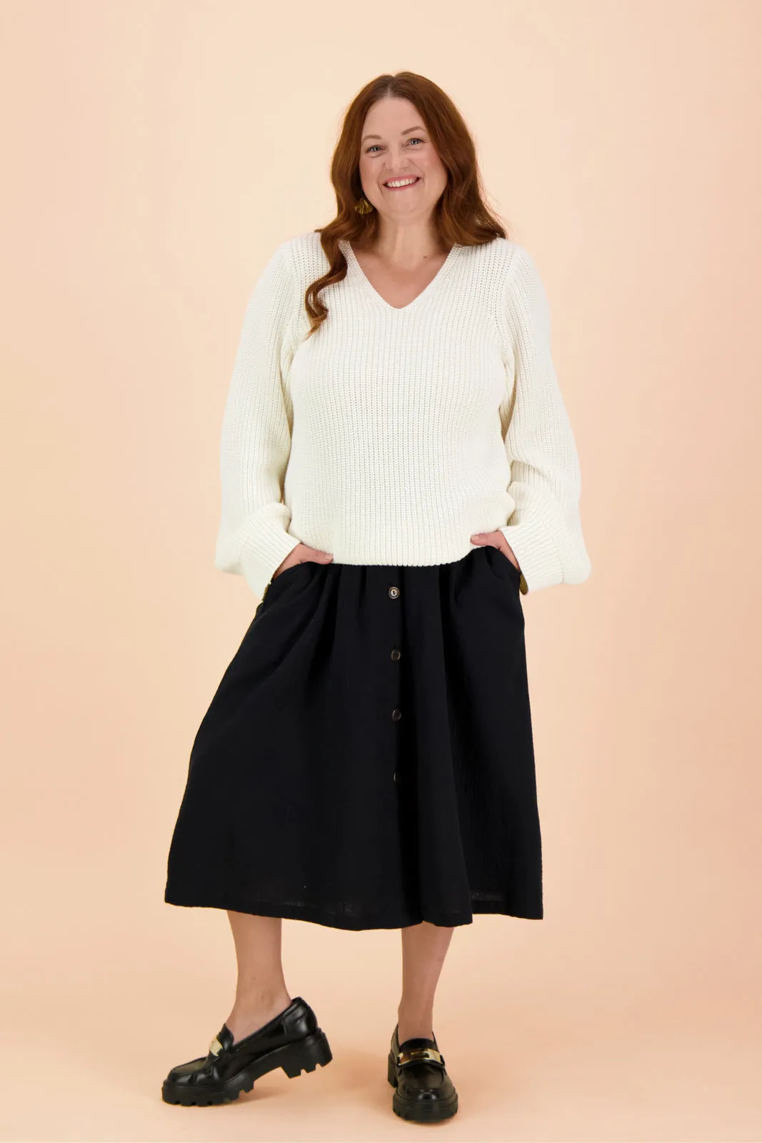 V-Neck Jumper & Everyday Culottes -pakkaus