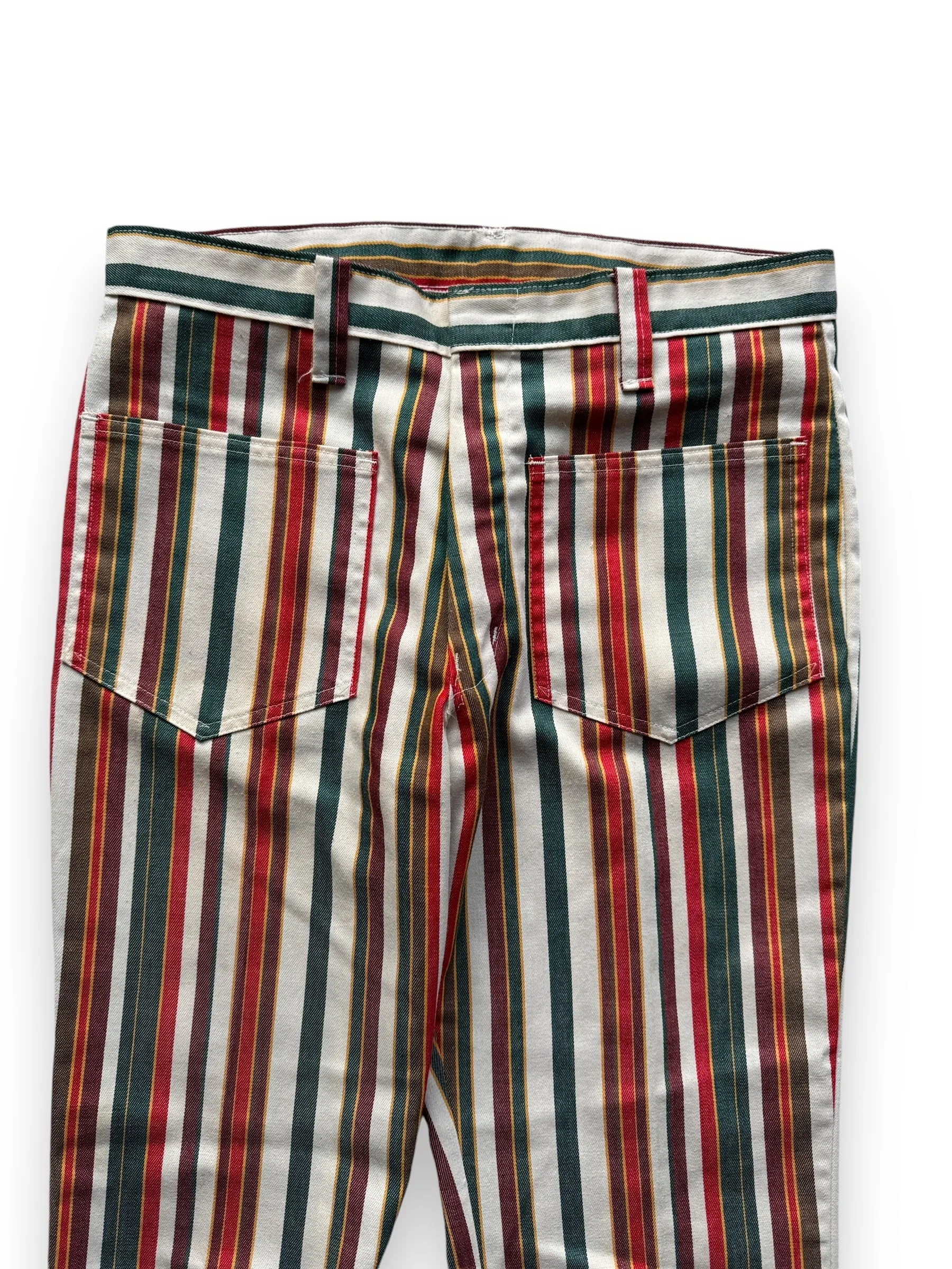 Vintage 70's PAL Striped Bellbottoms W32