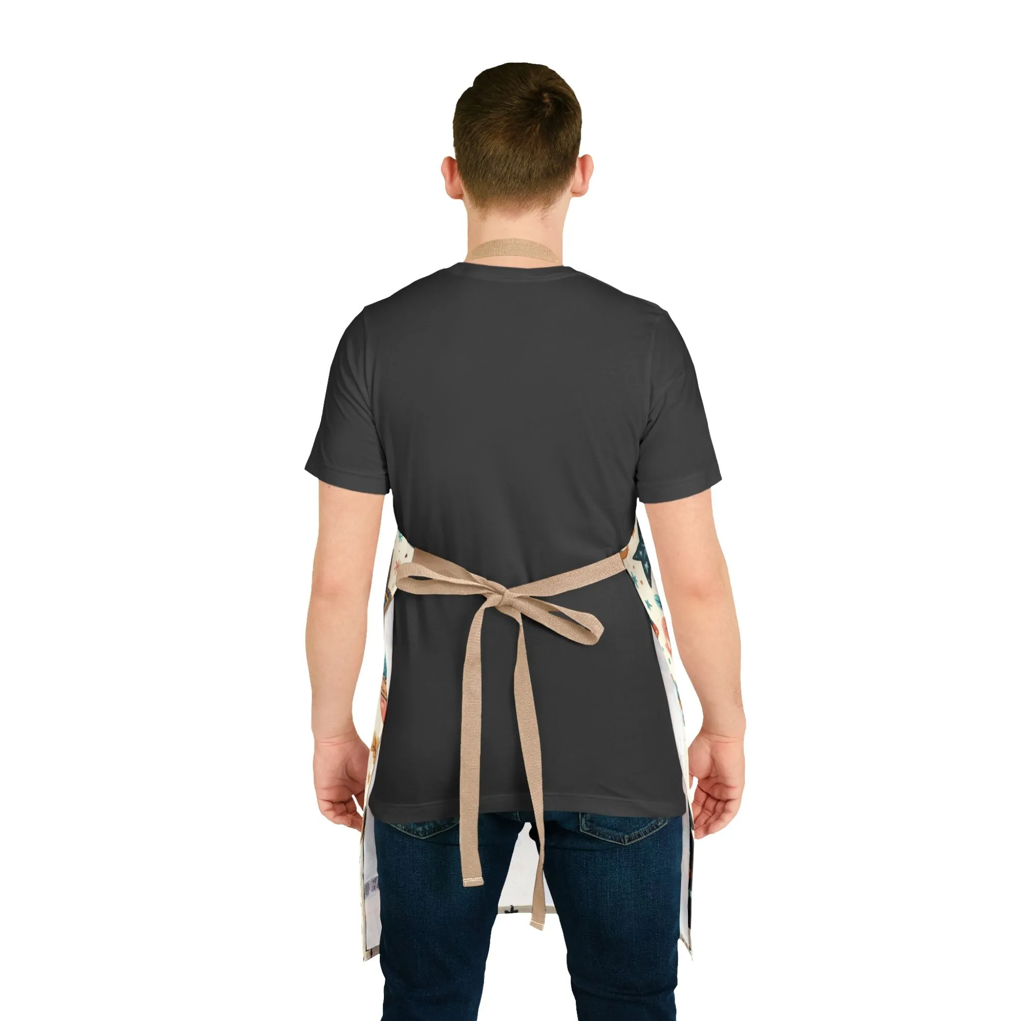 Whimsical Winter Wonderland - Apron, 5-Color Straps (AOP)