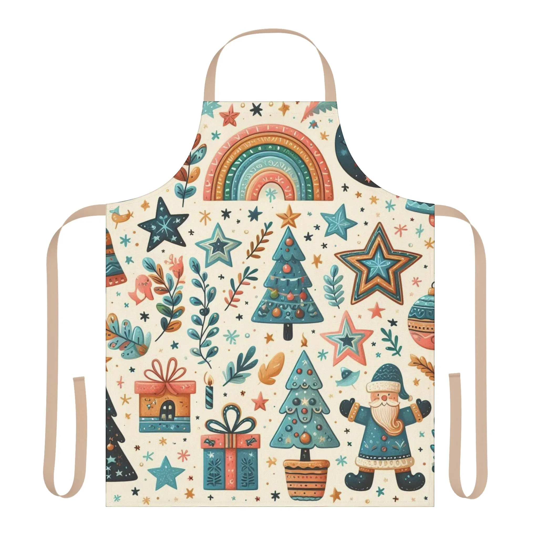 Whimsical Winter Wonderland - Apron, 5-Color Straps (AOP)