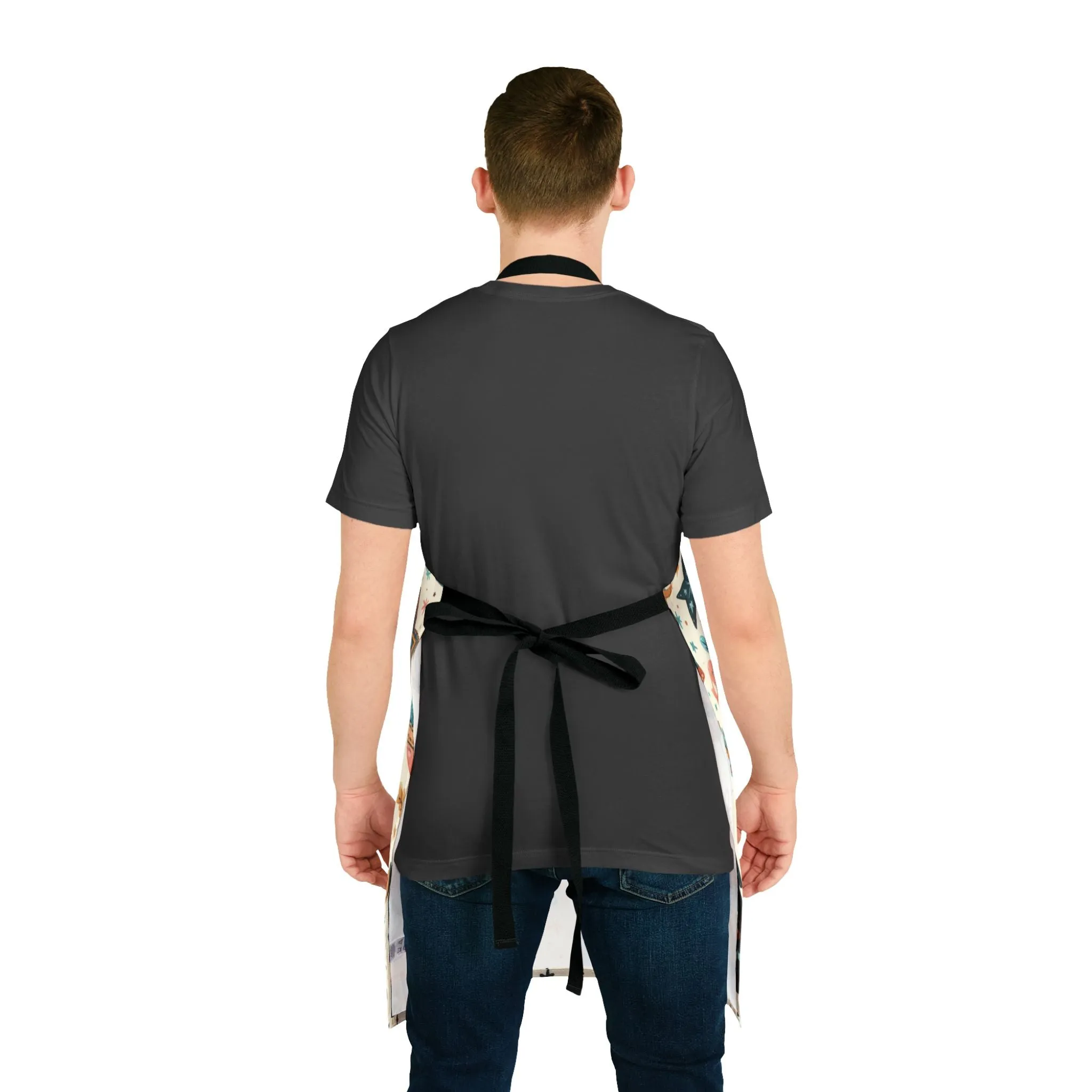 Whimsical Winter Wonderland - Apron, 5-Color Straps (AOP)