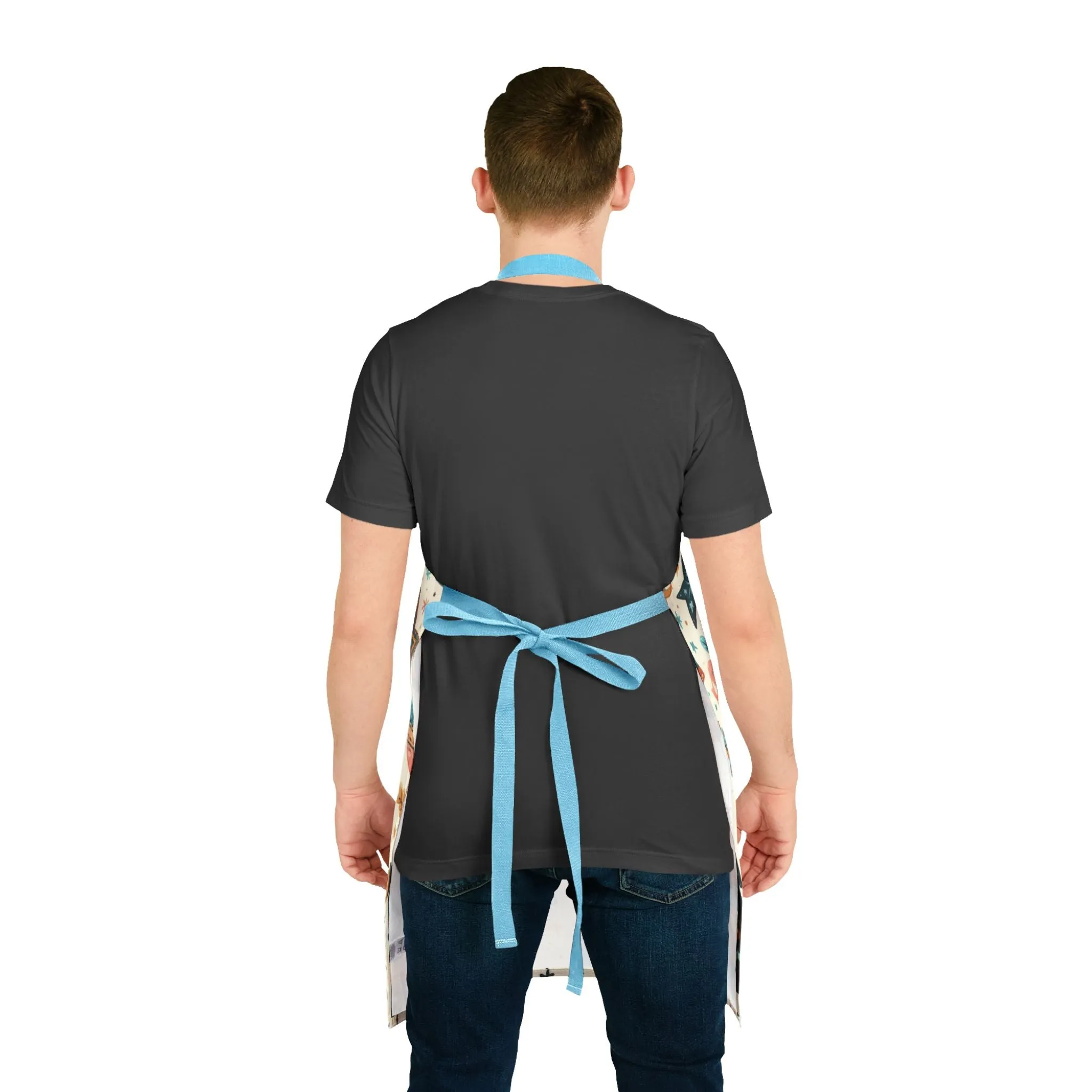 Whimsical Winter Wonderland - Apron, 5-Color Straps (AOP)
