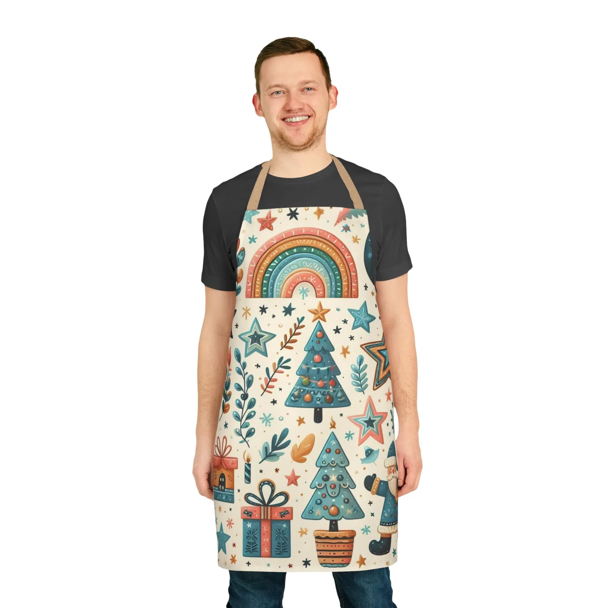 Whimsical Winter Wonderland - Apron, 5-Color Straps (AOP)