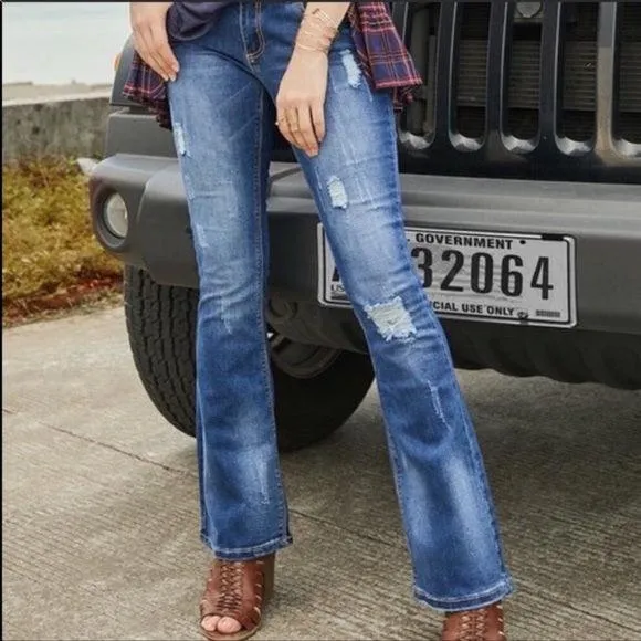 Women's Low Rise Bootcut Jeans