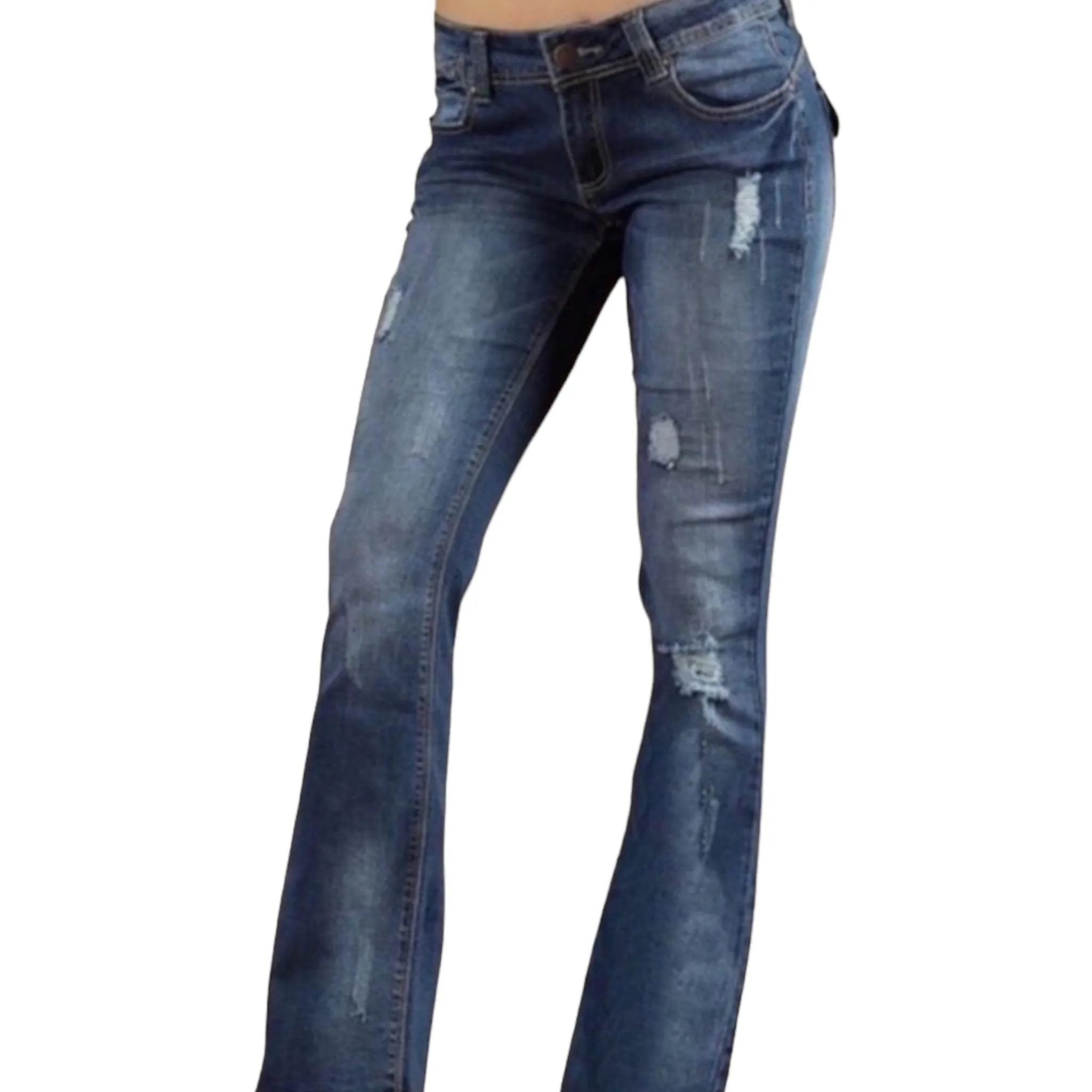 Women's Low Rise Bootcut Jeans