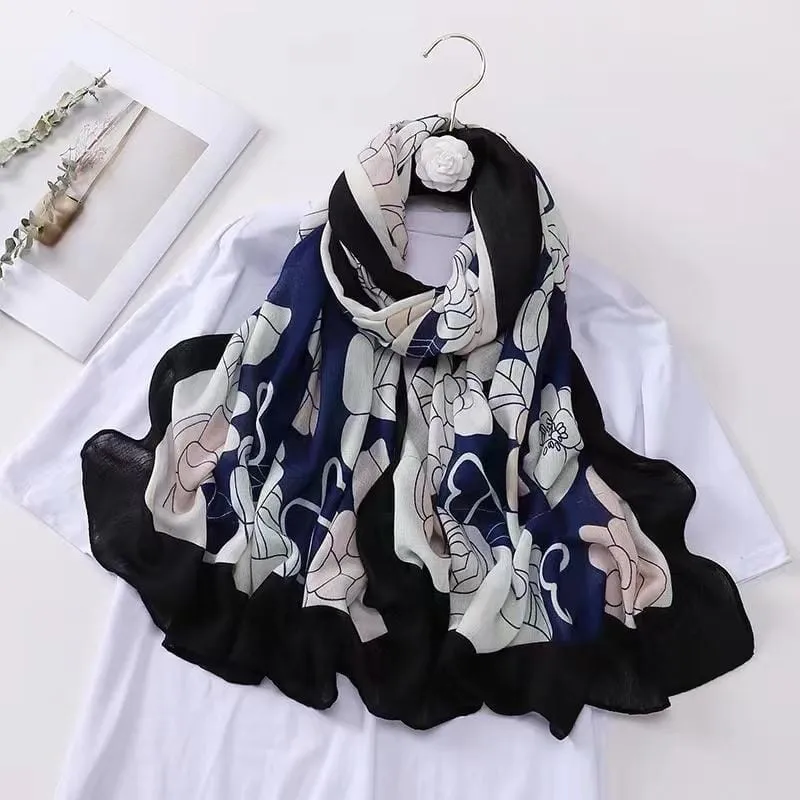 Women's Printed Design Classic Stoler