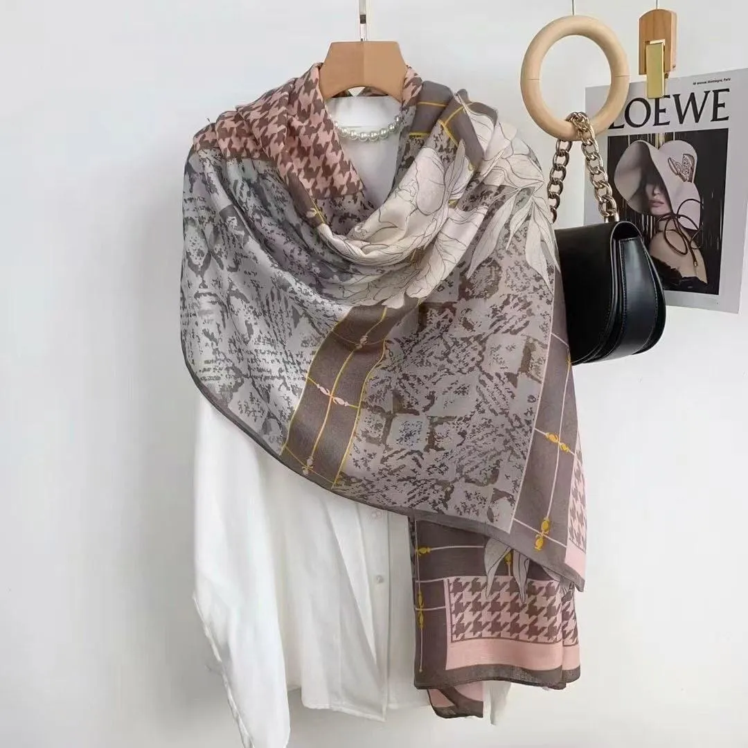 Women's Printed Design Classic Stoler